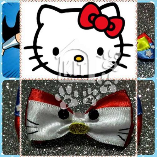 Laço personagens Hello Kit - 1 unidade