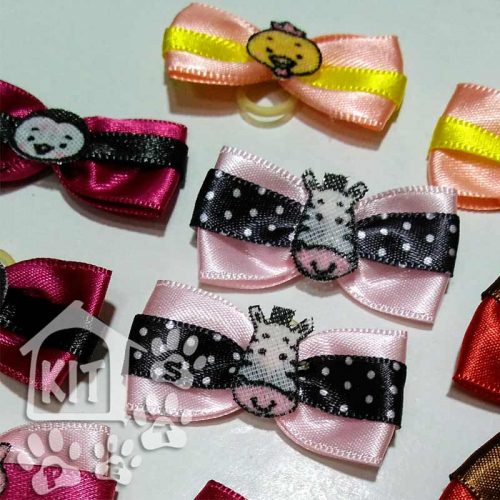 Laço Bichinhos para penteados - 10 pares