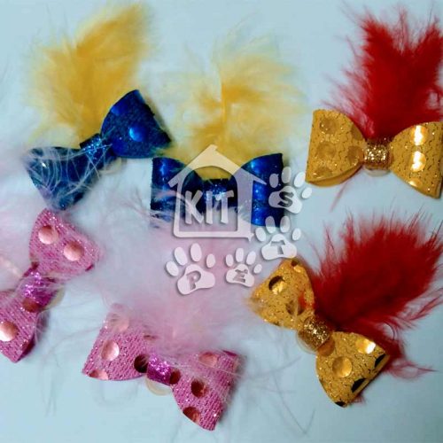 Laço Pequeno Carnaval para penteado - 01 par