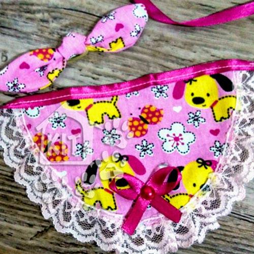 Conjunto babador + pin-up - 10 unidades