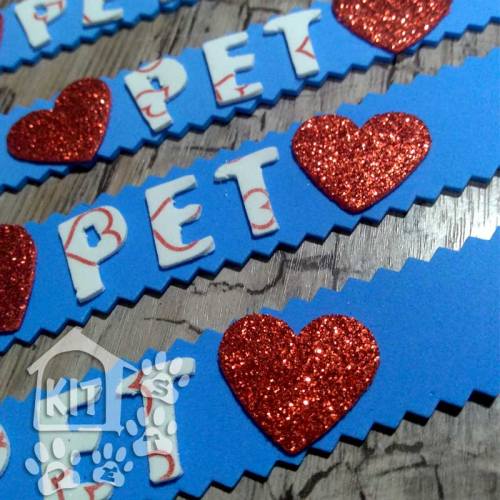 Coleira Love Pet - 10 unidades - Imagem 2