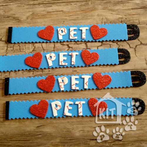 Coleira Love Pet - 10 unidades
