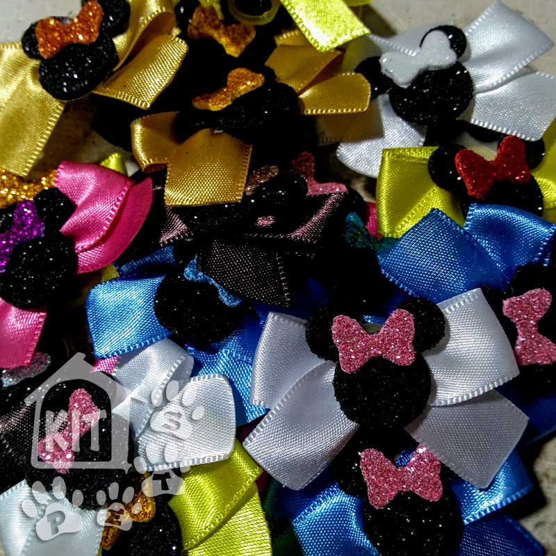 Laço de Orelha da Minnie - 10 pares