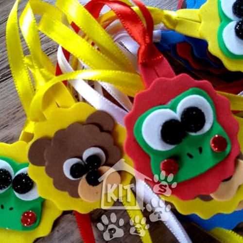 Medalha Bichinhos - 10 unidades - Imagem 2
