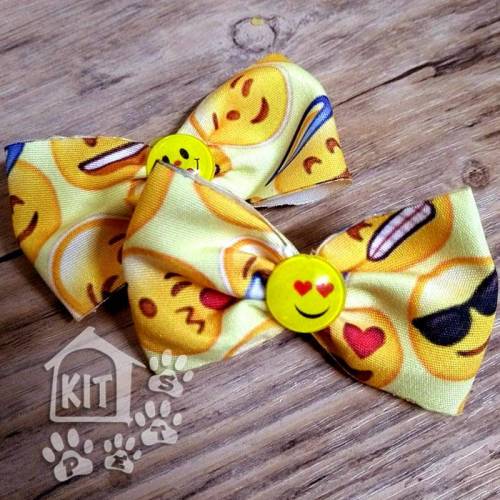 Laço Emoticon - 10 pares