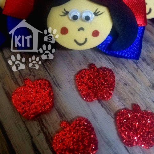 Conjunto de Laços para penteado Branca de Neve - 10 conjuntos - Imagem 3