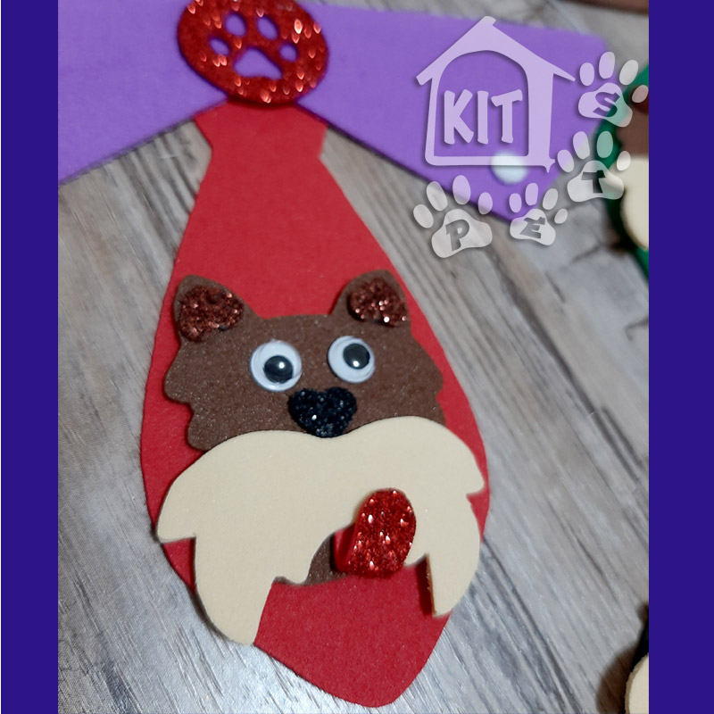 Gravata com colarinho cachorrinho - 10 unidades