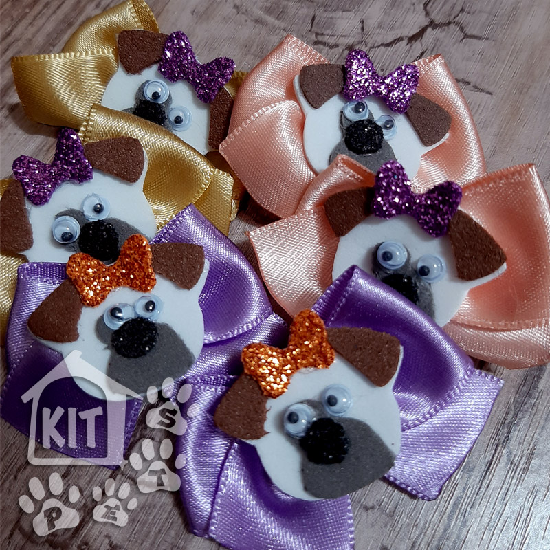 Laço Animais Fofinhos - 10 pares - Imagem 4