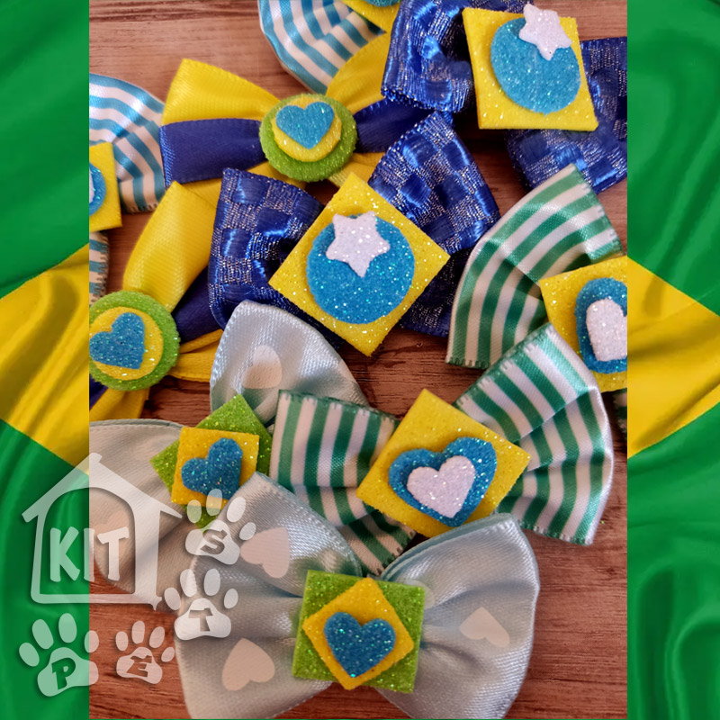 Laços Médios Copa - 10 pares - Imagem 2
