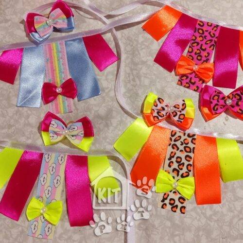 Conjunto Gargantilhas Fitas Kitpets - 10 unidades - Image 2