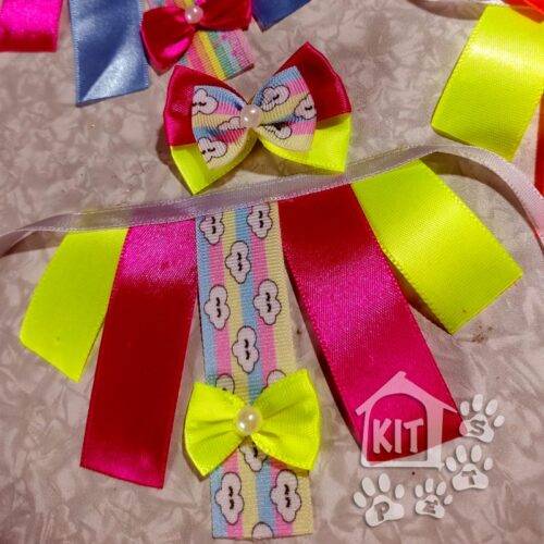 Conjunto Gargantilhas Fitas Kitpets - 10 unidades - Image 3