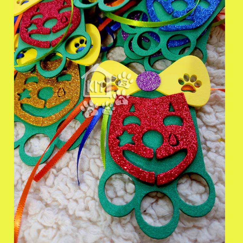 Gravata Carnaval Máscara - 10 unidades - Imagem 2