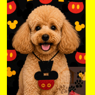 Gravata Mickey Cetim - 10 unidades